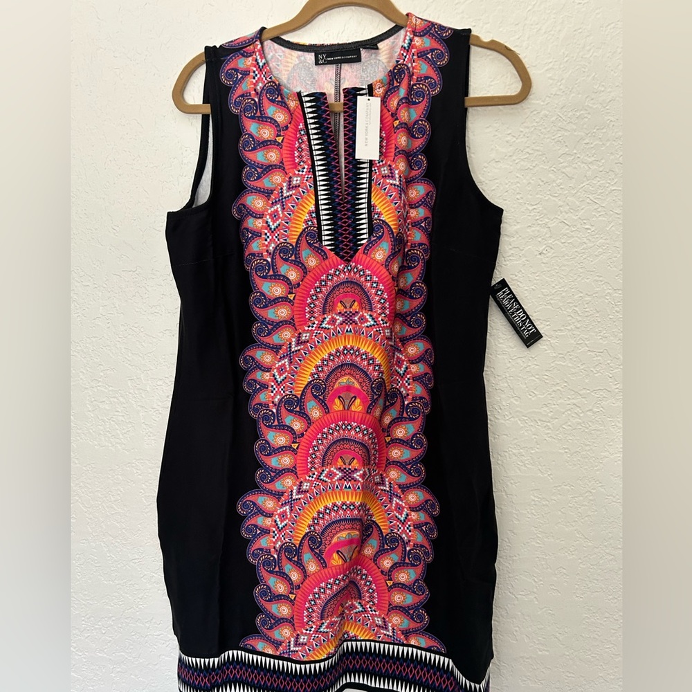 222. New York and Company black mini dress.